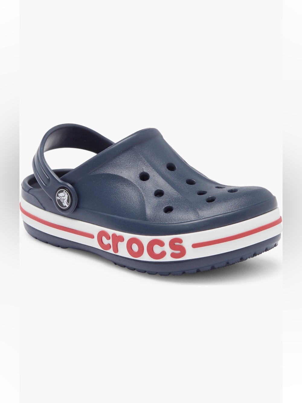 Crocs Kids' Navy and Red Classic Clog